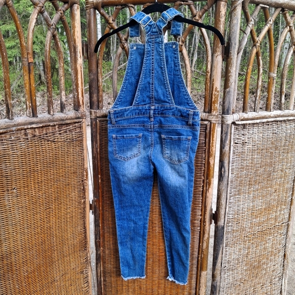 🍀3/15 Denim Blue Girl's Overalls - Picture 8 of 9